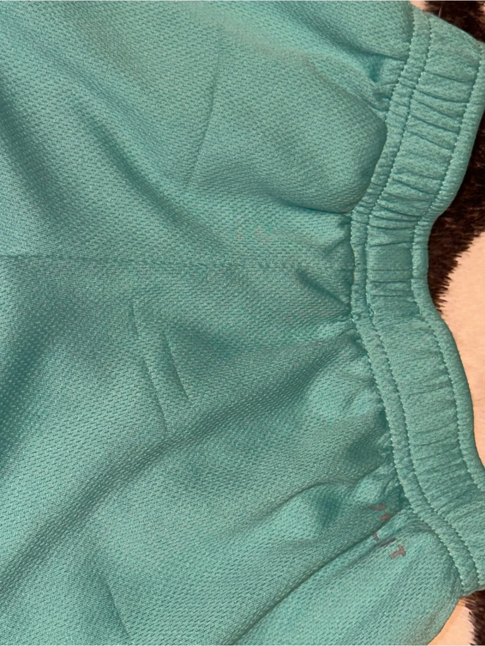 Nike Teal Boys' Athletic Shorts with Swoosh Graphics